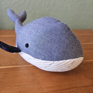 Pottery Barn Kids Whale Baby Plush Toy